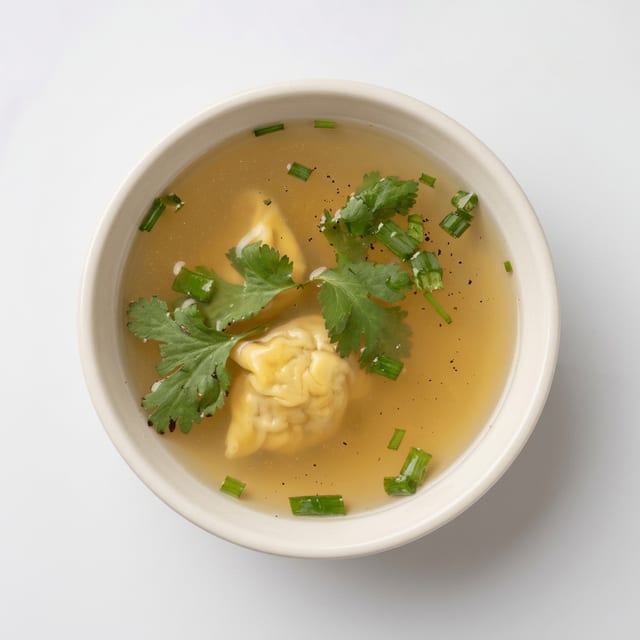 Won Ton Soup.