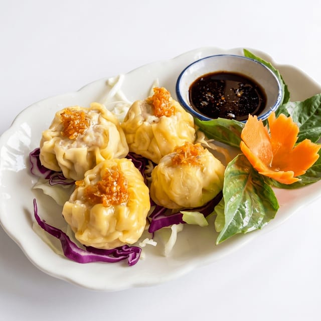 Steamed Dumplings.