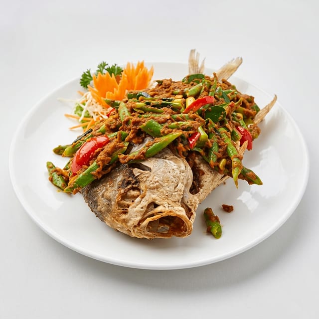 Fried Pompano.