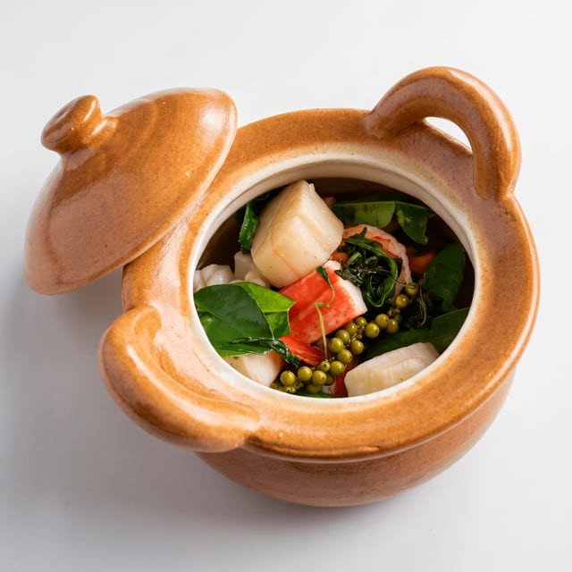 Seafood Clay Pot.